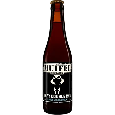 Fles Muifel I Spy Double Rye, bier van Muifel, op voorraad bij slijterij ’t Bockje in Bathmen
