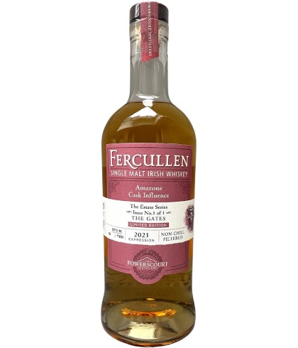 Fles Fercullen The Gates Amarone Cask Influence 2023, whisky, op voorraad bij slijterij t Bockje in Bathmen
