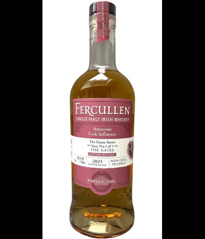 Fles Fercullen The Gates Amarone Cask Influence 2023, whisky, op voorraad bij slijterij t Bockje in Bathmen