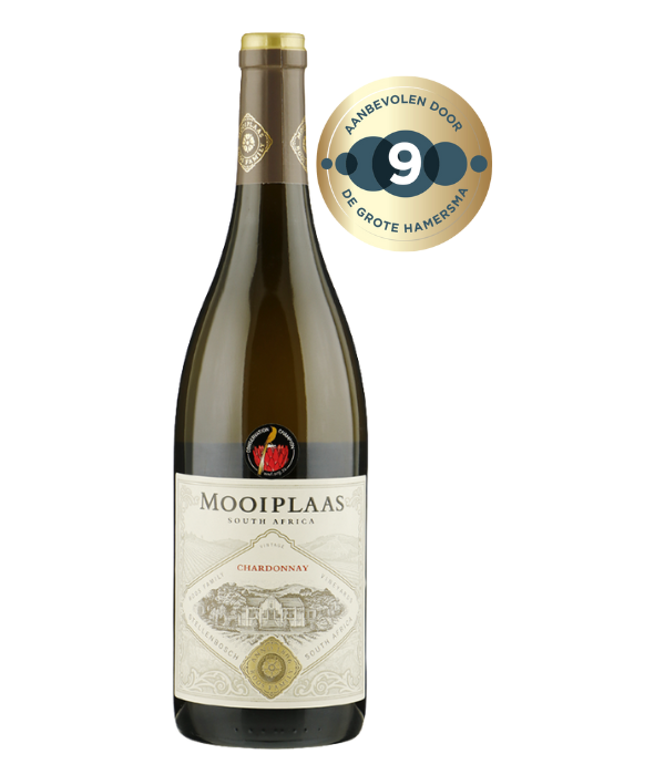 Mooiplaas Classic Chardonnay, wijn bij t Bockje in Bathmen