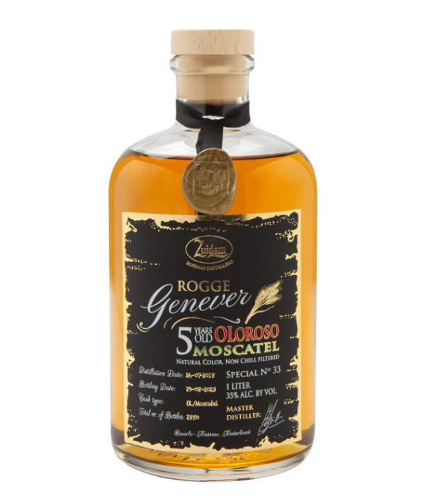 Zuidam Genever Oloroso Moscatel 5 Years Old bij t Bockje in Bathmen