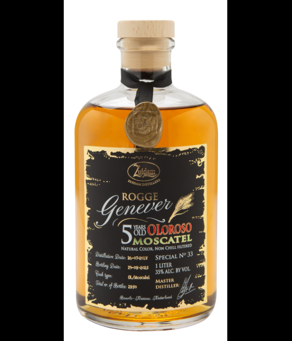 Zuidam Genever Oloroso Moscatel 5 Years Old bij t Bockje in Bathmen