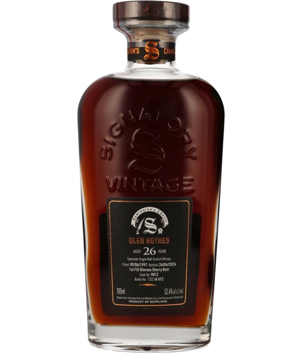 Signatory Vintage Glenrothes 26 Years Old 1997 #9812 bij t Bockje in Bathmen
