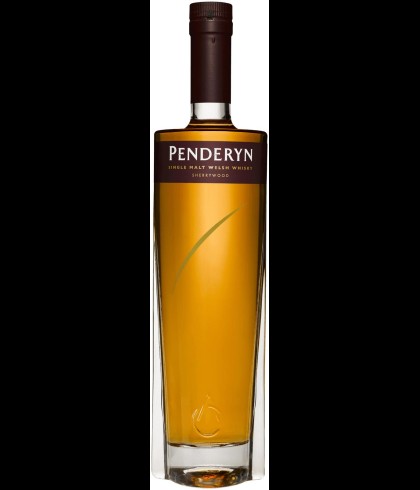 Fles Penderyn Wales Single Malt Whisky Sherry Wood, whisky, op voorraad bij slijterij t Bockje in Bathmen