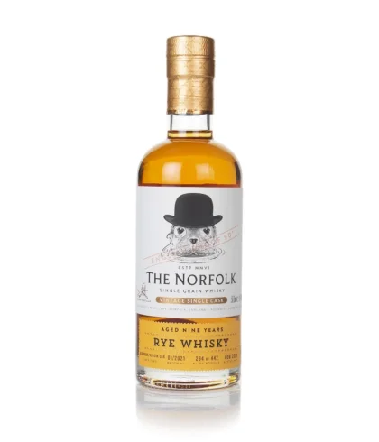 Fles The Norfolk Rye Whisky, whisky, op voorraad bij slijterij t Bockje in Bathmen