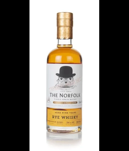 Fles The Norfolk Rye Whisky, whisky, op voorraad bij slijterij t Bockje in Bathmen