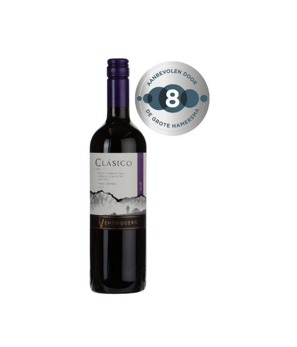 Ventisquero Clásico Syrah, wijn bij t Bockje in Bathmen