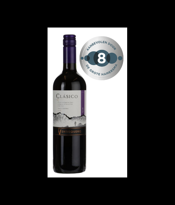 Ventisquero Clásico Syrah, wijn bij t Bockje in Bathmen