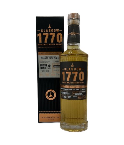 Fles 1770 Glasgow Single Malt, single malt whisky, op voorraad bij slijterij t Bockje in Bathmen