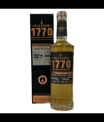 Fles 1770 Glasgow Single Malt, single malt whisky, op voorraad bij slijterij t Bockje in Bathmen