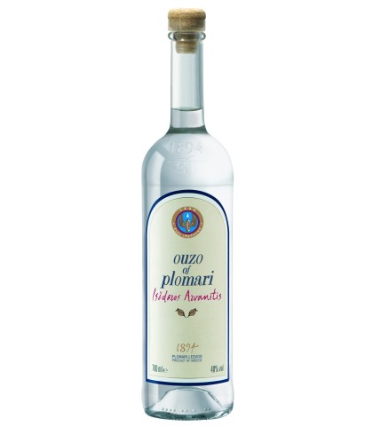 Likeur Plomari Ouzo van Plomari, bij slijterij ’t Bockje in Bathmen