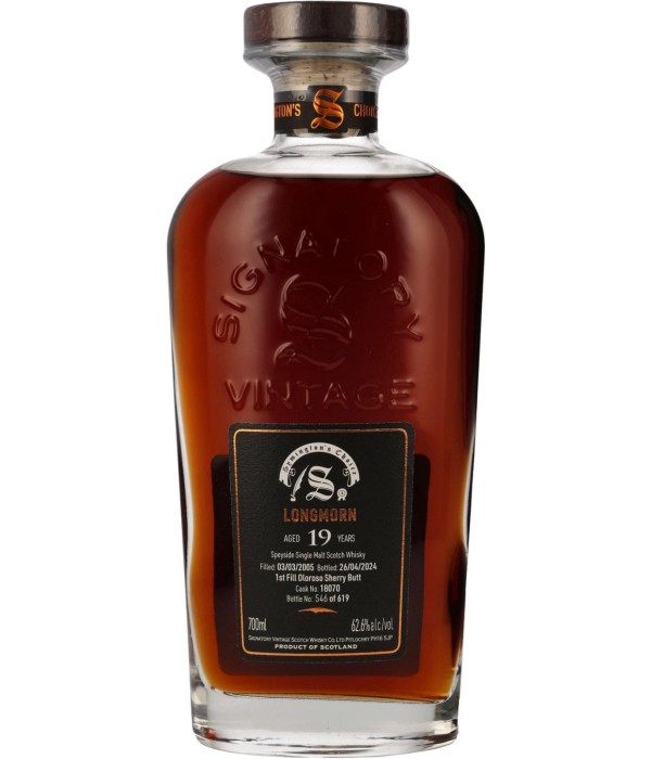 Signatory Vintage Longmorn 19 Years Old 2005 #18070 bij t Bockje in Bathmen