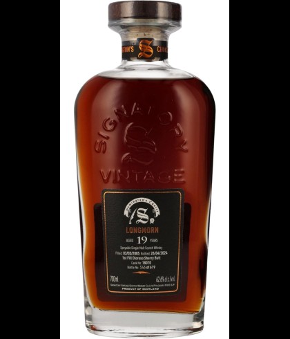 Fles Schotse Speyside single malt uit Longmorn, op voorraad bij slijterij t Bockje in Bathmen