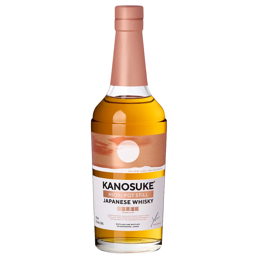 Fles Japanse single malt van Kanosuke, op voorraad bij slijterij t Bockje in Bathmen