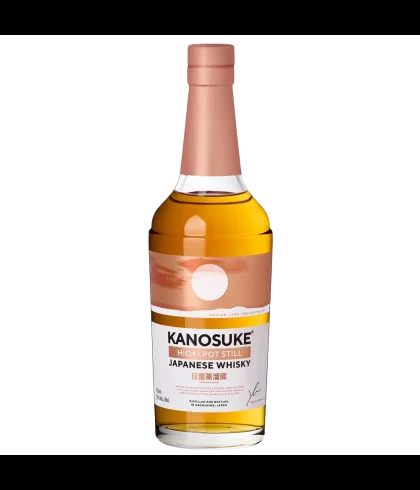 Fles Japanse single malt van Kanosuke, op voorraad bij slijterij t Bockje in Bathmen