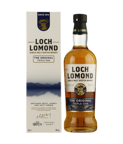 Fles single malt van Loch Lomond, op voorraad bij slijterij t Bockje in Bathmen