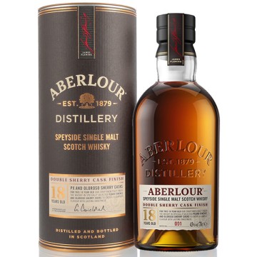 Aberlour 18 Years old double cask PX en Oloroso