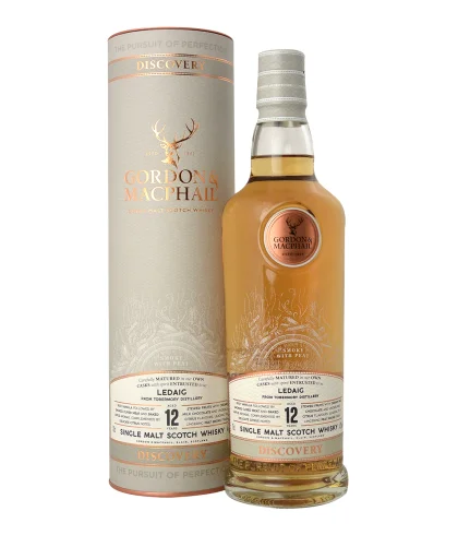 Fles Discovery Ledaig 12 Years Old, single malt whisky, op voorraad bij slijterij t Bockje in Bathmen