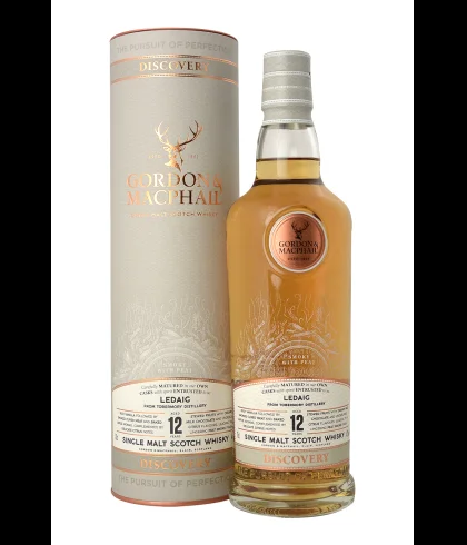 Fles Discovery Ledaig 12 Years Old, single malt whisky, op voorraad bij slijterij t Bockje in Bathmen
