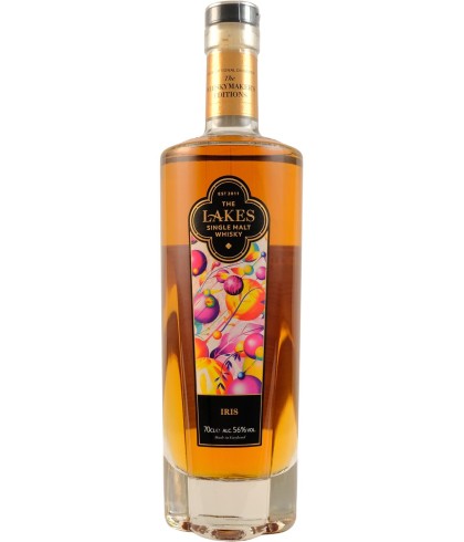 Fles The Lakes Iris, Engelse whisky uit Cumbria, op voorraad bij slijterij t Bockje in Bathmen