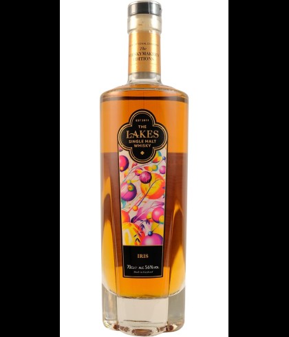 Fles The Lakes Iris, Engelse whisky uit Cumbria, op voorraad bij slijterij t Bockje in Bathmen