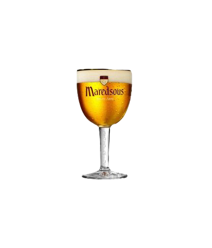 Maredsous Bierbokaal 33cl., glas bij t Bockje in Bathmen