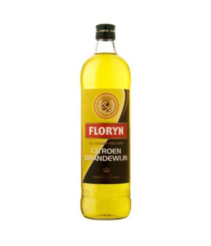 Literfles Floryn Citroenbrandewijn op voorraad bij slijterij t Bockje in Bathmen