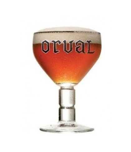 Glas Orval bierbokaal 33cl., bij slijterij ’t Bockje in Bathmen