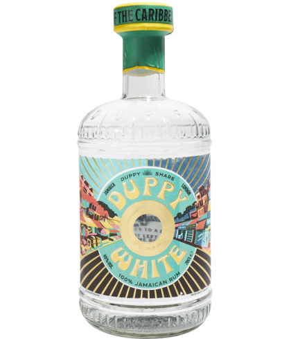 Fles Duppy Share White Carribean Rum, rum, op voorraad bij slijterij t Bockje in Bathmen