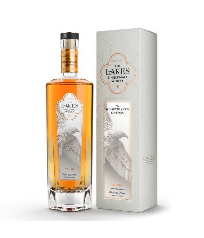 Fles The Lakes Whiskymakers Edition Volar, Engelse whisky uit Cumbria, op voorraad bij slijterij t Bockje in Bathmen