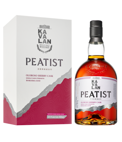 Fles Taiwanese single malt van Kavalan, op voorraad bij slijterij t Bockje in Bathmen