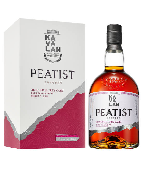 Kavalan Peatist Oloroso Sherry Cask bij t Bockje in Bathmen