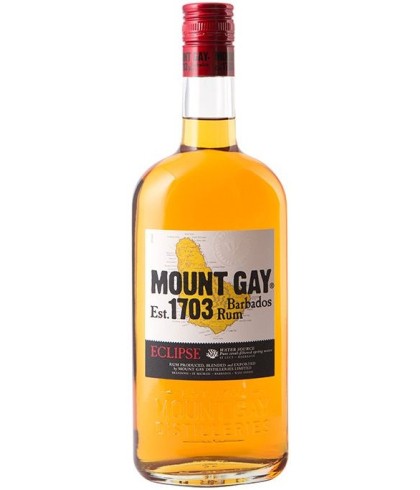 Fles Mount Gay Eclipse 1703, rum, op voorraad bij slijterij t Bockje in Bathmen