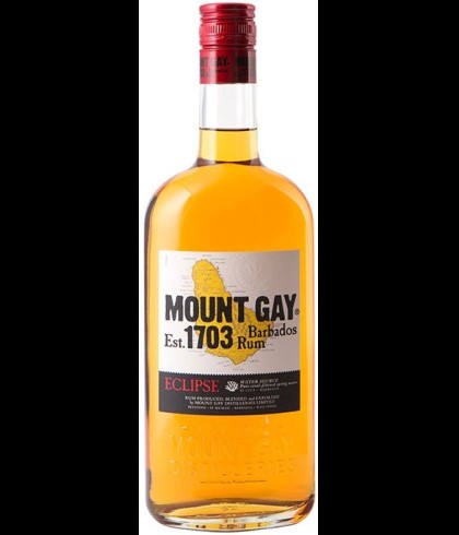 Fles Mount Gay Eclipse 1703, rum, op voorraad bij slijterij t Bockje in Bathmen