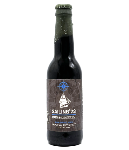 Berging Brouwerij Sailing'23 Rum Barrel Aged Imperial Dry Stout, bier op voorraad bij slijterij t Bockje in Bathmen