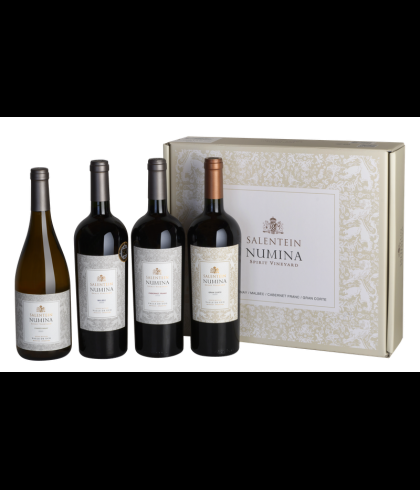 Geschenk Salentein Numina 4-pack, bij slijterij ’t Bockje in Bathmen
