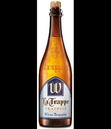 La Trappe Witte Trappist, bier op voorraad bij slijterij t Bockje in Bathmen