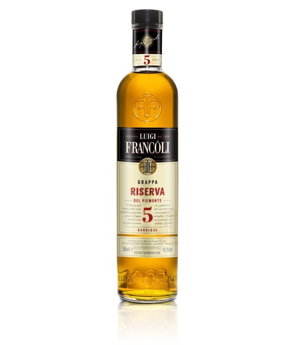 Francoli Grappa Riserva 5 Anni bij t Bockje in Bathmen