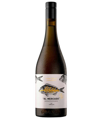Fles Al Mercado Garnacha Blanca, wijn op voorraad bij slijterij t Bockje in Bathmen
