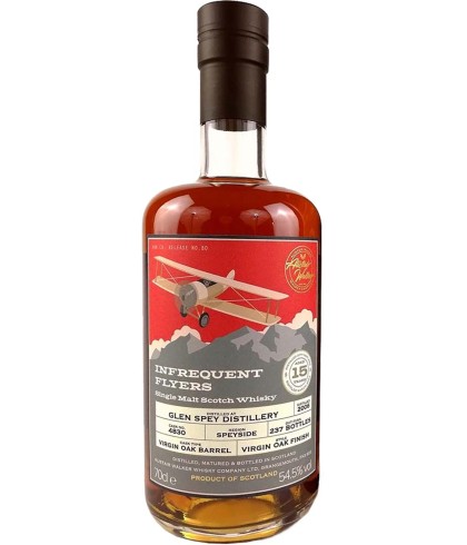 Fles enkel vat van bottelaar Infrequent Flyers, op voorraad bij slijterij t Bockje in Bathmen