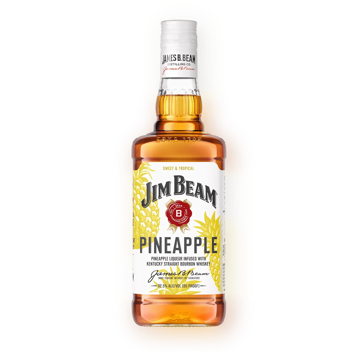 Likeur Jim Beam Pineapple van Jim Beam, op voorraad bij slijterij ’t Bockje in Bathmen