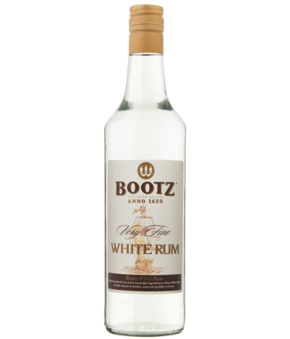 Fles Bootz Dark White, rum, bij slijterij t Bockje in Bathmen