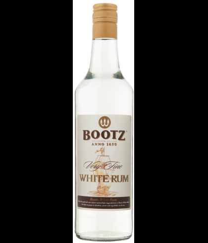 Fles Bootz Dark White, rum, bij slijterij t Bockje in Bathmen