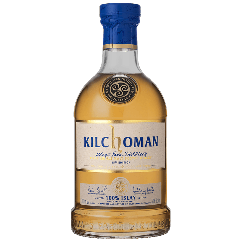 Fles Islay single malt van Kilchoman, op voorraad bij slijterij t Bockje in Bathmen