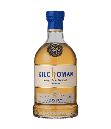 Fles Islay single malt van Kilchoman, op voorraad bij slijterij t Bockje in Bathmen