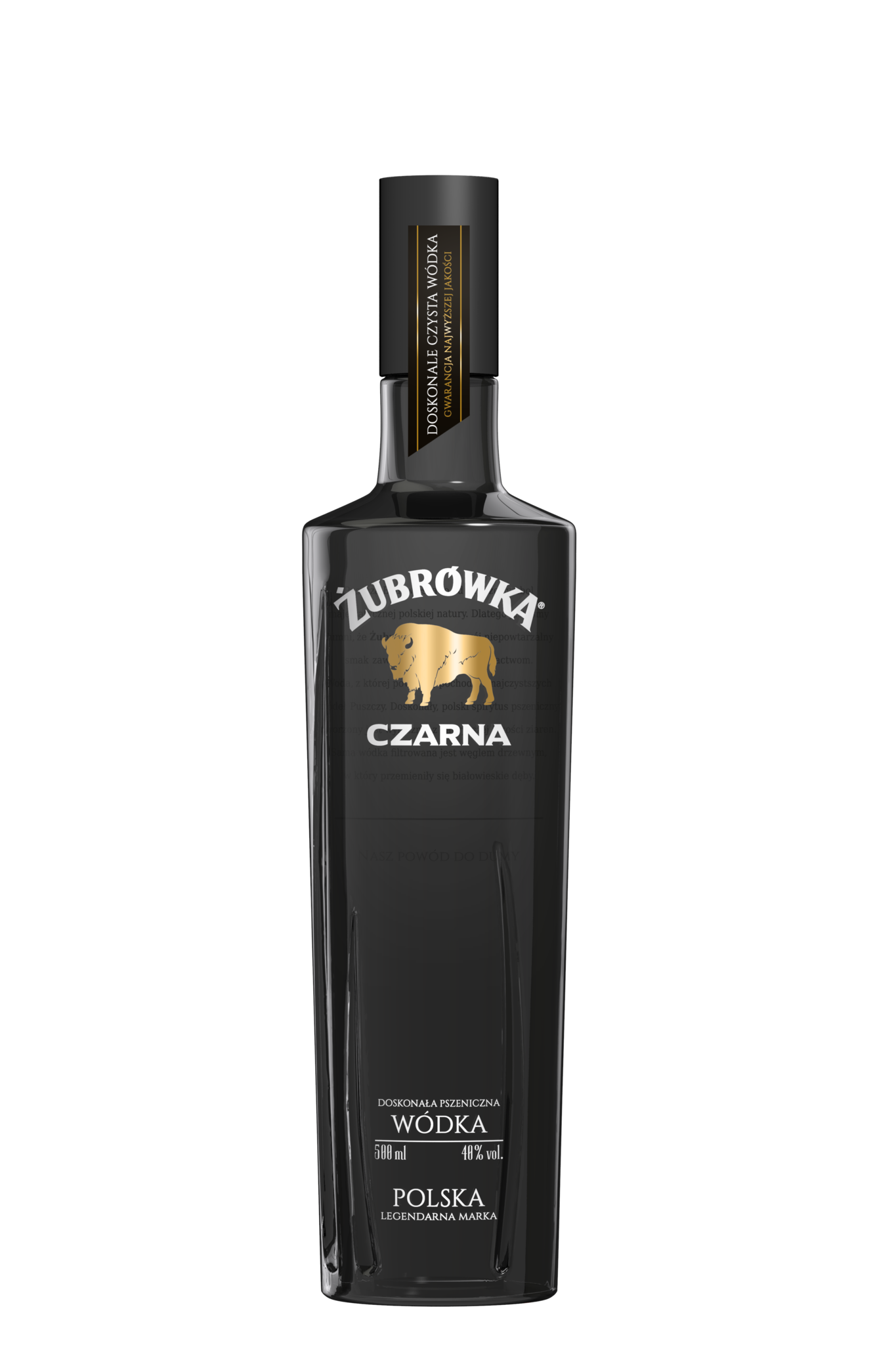 Wodka Zubrowka Czarna Vodka van Zubrowka, op voorraad bij slijterij ’t Bockje in Bathmen