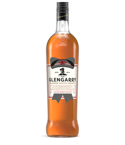 Fles Glengarry Highland Scotch Blended Whisky, whisky, bij slijterij ’t Bockje in Bathmen