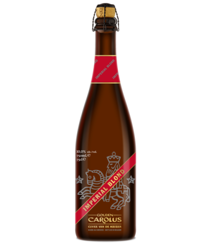 Gouden Carolus Cuvee van de Keizer Imperial Blond, bier bij slijterij t Bockje in Bathmen