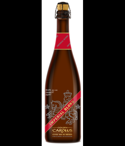 Gouden Carolus Cuvee van de Keizer Imperial Blond, bier bij slijterij t Bockje in Bathmen