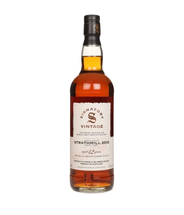 Signatory Strathmill 2012 100 PROOF #36 bij t Bockje in Bathmen